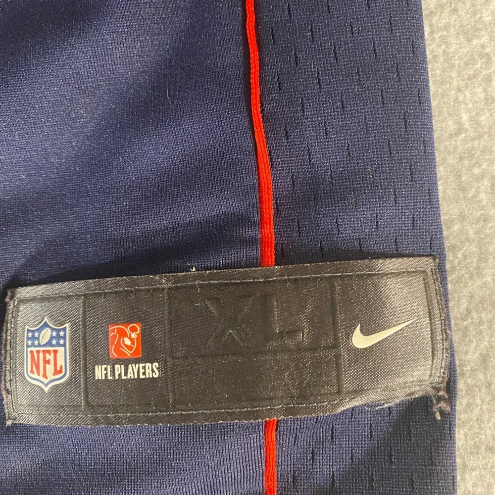 Nike New England Patriots Tom Brady 12 Jersey Youth XL Blue NFL On Field